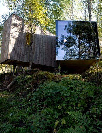 Juvet Landscape Hotel : Do not disturb, les oiseaux dorment