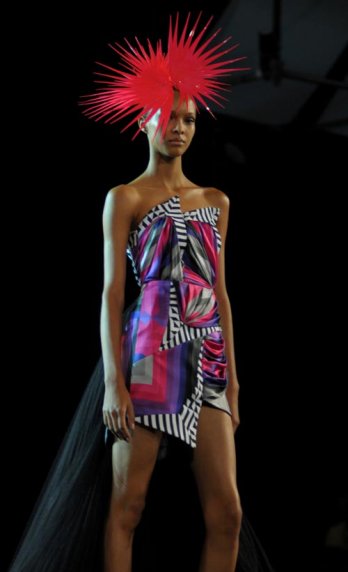 Oi Fashion Rocks Brasil/Andre Lima fashion show as part of Oi Fashion Rocks at the Joquey Club_Fayal-LatinContent-Getty Images