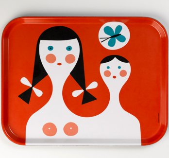 George Nelson2/Charles & Ray Eames, Alexander Girard, George Nelson, 1944_Classic Trays