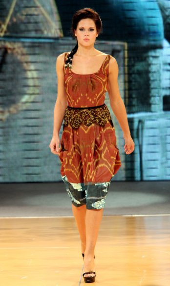 Uzbek designers of Dom Stilya /Dom Stilya General Fashion Show09_Yves Forestier-Getty Images For Style.UZ