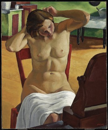 Nu_Nude/Edwin H. Holgate, Intérieur_Interior, vers-about 1933_Art Gallery of Ontario, Toronto