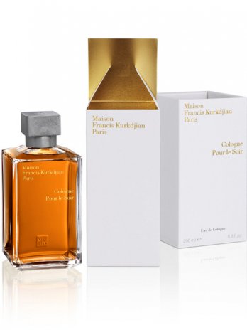 Francis Kurkdjian/MFK-Cologne pour le Soir