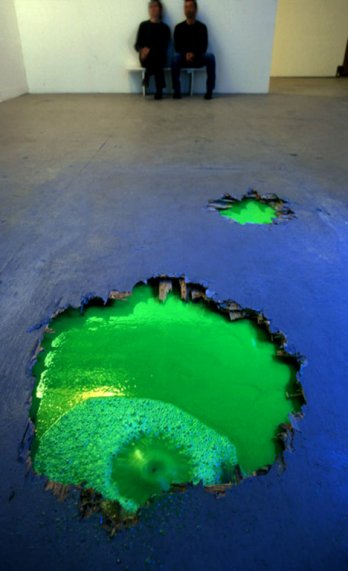 Patrick Martinez/Bubbling green_E.Frossard