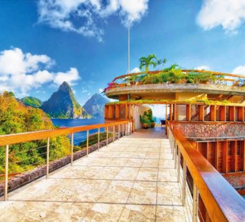 Jade Mountain, St-Lucia_Vue etérieure_Derek Galon