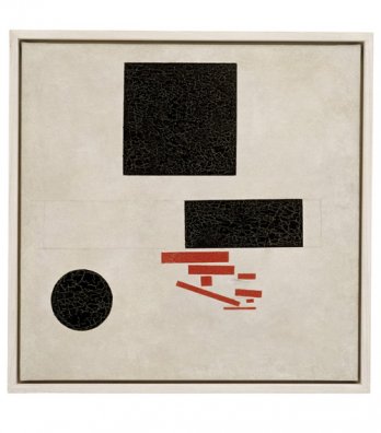 Kasimir Malewitsch, Suprematistische Komposition, 1915_Fondation Beyeler, Riehen-Basel_Robert Bayer, Basel.