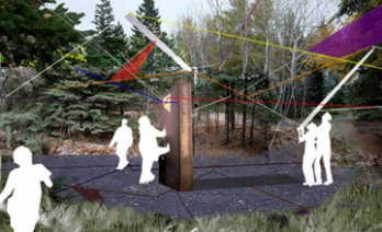 Cat's Cradle, Catalyse Urbaine_Juliette Patterson, Michel Langlois, Gerard Leckey_Qubec_Canada