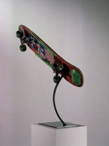 Bertrand Lavier, Skateboard Chuck Mc Trucks, 1995_Adagp 2007_Paris_France