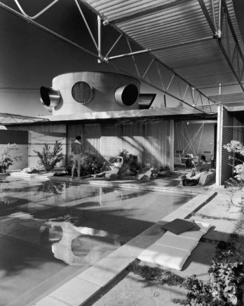 Frey Residence d'Albert Frey, Palm Springs, 1953, par Julius Shulman, 1953.