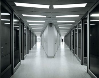Eero Saarinen_IBM Manufacturing and training facility, Circa 1958_Balthazar Korab_Rochester, Minesota_USA
