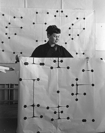 Ray Eames_Dot Pattern Fabric Design, 1947_San Francisco_USA