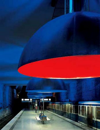 Ingo Maurer_Subway Station Westfriedhof, 1998_Munich_Markus Tollhopf