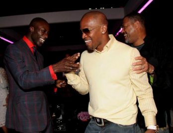 Ozwald Boateng, Jamie Foxx, Laurence Fishburne