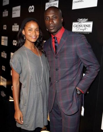 Ozwald Boateng avec une amie