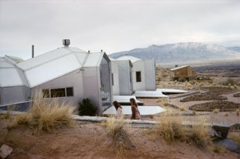 Steve Baer, designer. Maison de Steve Baer, Corrales, Nouveau Mexique, 1971_Jon Naar