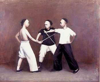 Yin Xin_Chinese fencing