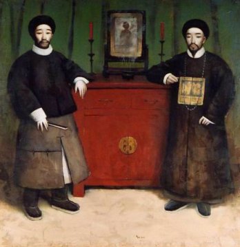 Yin Xin_Holbein, Les Ambassadeurs