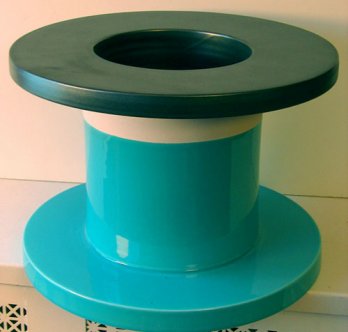 Ettore Sottsass_Bitossi Spool vase