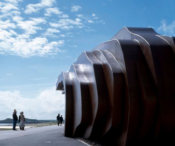 Thomas Heatherwick Studios, London with East Beach Café, Littlehampton