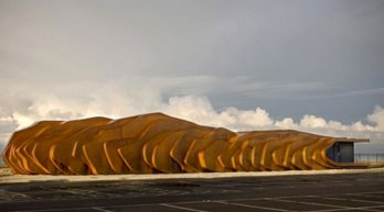 Thomas Heatherwick Studios, London with East Beach Café, Littlehampton
