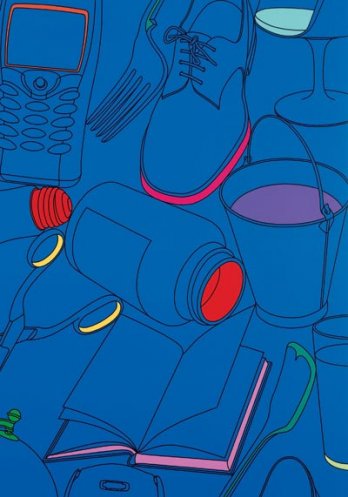 Michael Craig-Martin_Blue