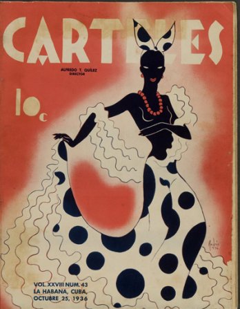 Andres Garcia Benitez_Couverture de la revue Carteles, La Havane, 25 octobre 1936_MMFA, Brian Merret