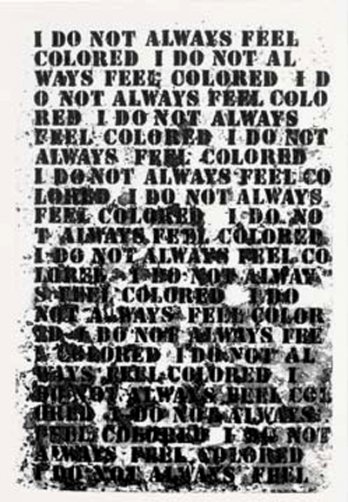 Glenn Ligon_Four Etchings, 1992
