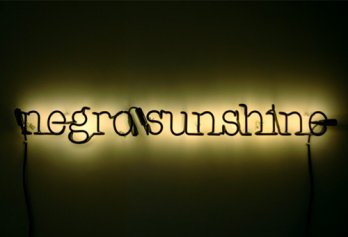 Glenn Ligon_Negro Sunshine