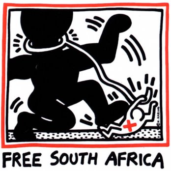 Keith Haring_Free South Africa