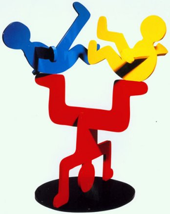 Keith Haring_Show Sculpture