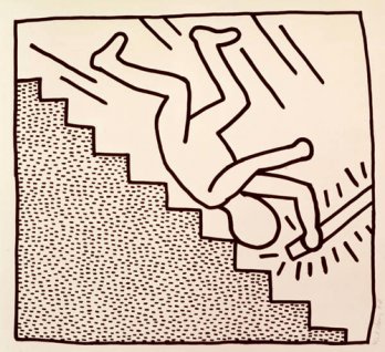 Keith Haring_Blueprint Drawings, 1990