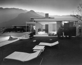 Julius Shulman_Kaufmann House_Richard Neutra, 1946