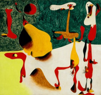 Joan Miró_Persons in the Presence of a Metamorphosis, 1936_New Orleans Museum of Art © Successió Miró / SODRAC (2008)