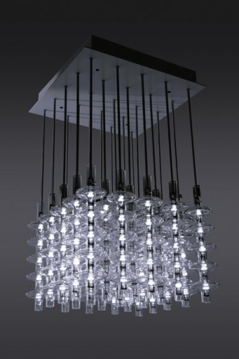 Jean Louis Frechin_Wanetlight M, suspension à variation lumineuse 3D