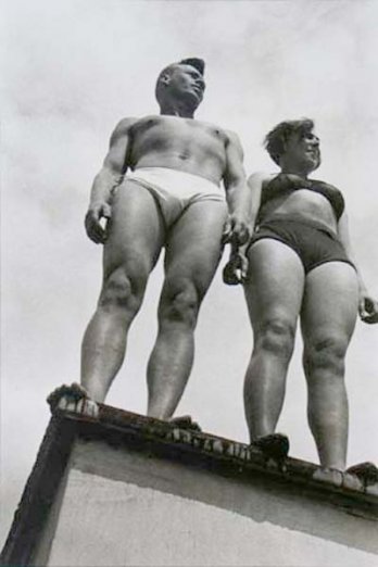 Alexander Rodchenko_The couple - Segei Urusensky, 1932