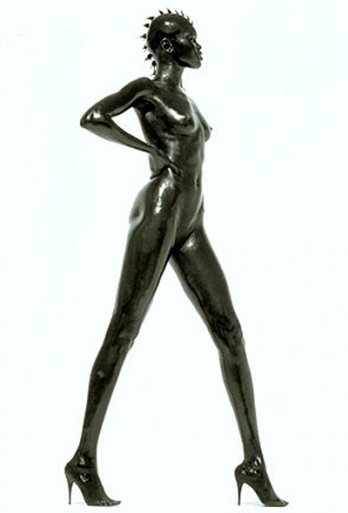 Alek Wek par Herb Ritts