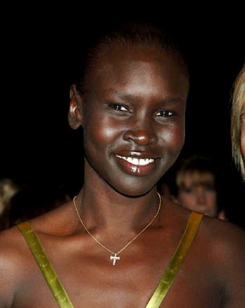 Alek Wek alek wek runway. Alek Wek