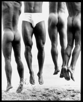 HERB RITTS_Jump, Paradise Cove, 1987