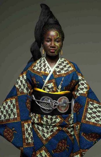 Serge Mouangue_Wafrica_Afro Kimono_Yuji Zendou