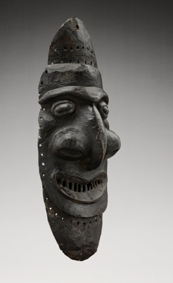 Oceania - Ritual signs, authority symbols/Masque, dagak_Nouvelle-Calédonie, nord de Grande-Terre