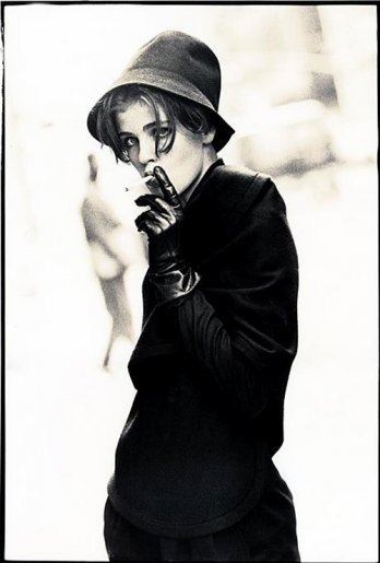 Arthur Elgort/Jenny Howorth on Grand Street, NEw Yorc City, 1988