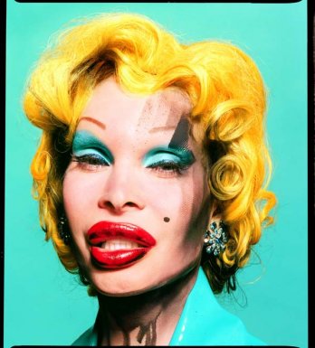 David Lachapelle/Amanda as Andy Warhols Marilyn_2002