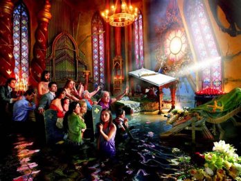 David Lachapelle/Cathedral_2007