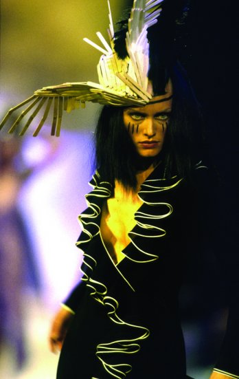 Stephen Jones/Stephen Jones Thunderbird hat for John Galliano, 1996_Stephen Jones Millinery