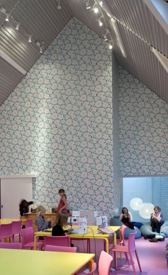 Dorte Mandrup + Cebra_Youth Recreation & Culture Center /Adam Mørk