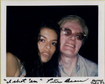 WARHOL TV/Autoportrait avec Bianca Jagger - Andy Warhol