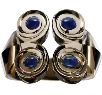Bijou Art déco et Avant-garde/Suzanne Belperron, Adrien Louart, Lapidaire bracelet, Paris 1935-1936_Doug Rosa