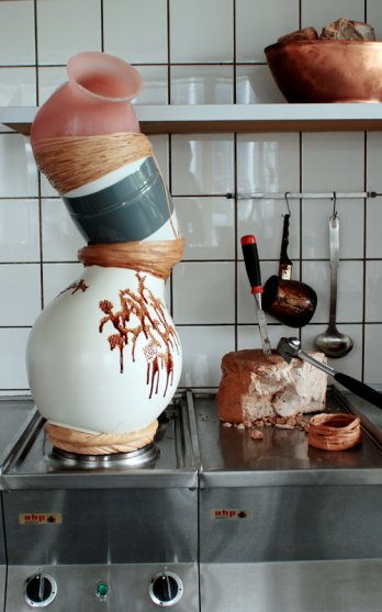 Hella Jongerius_piece is made from polyurethane rubber, ceramic and porcelain_Roel Van Tour