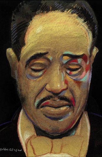 Milton Glaser /Duke Ellington Portrait II - 1998.