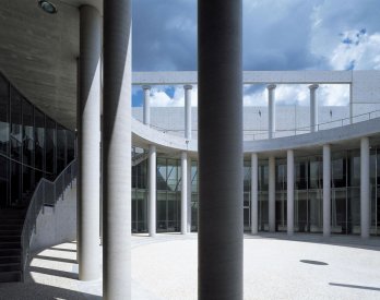 Fabrica for Benetton by Tadao Ando_Francesco Radino/Rotunda from the Interior