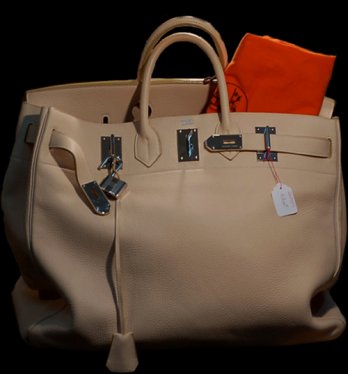 Hermès birkin grand model ivoire